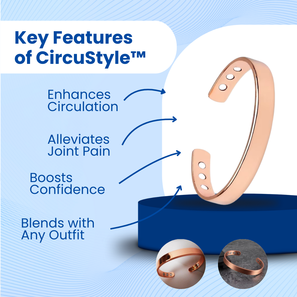 CircuStyle™ Bracelet Magnetic Therapy