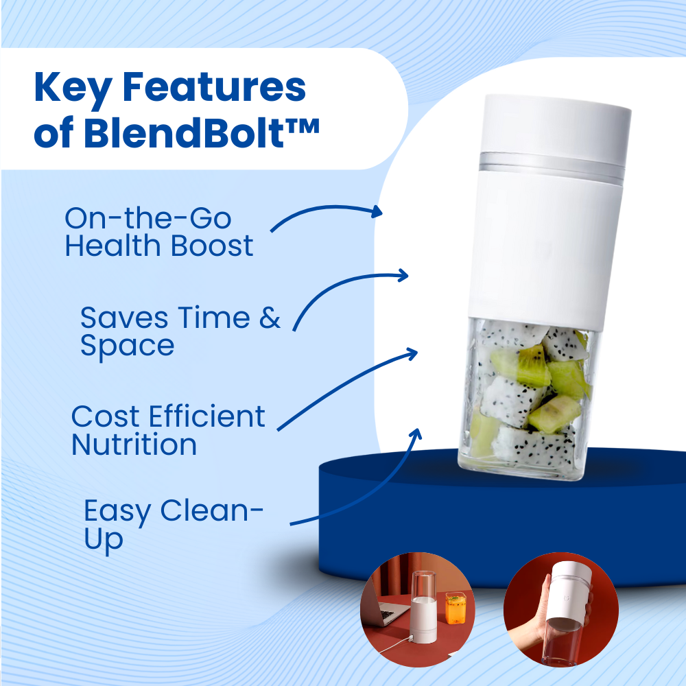 BlendBolt Nomad™ Portable Juicer