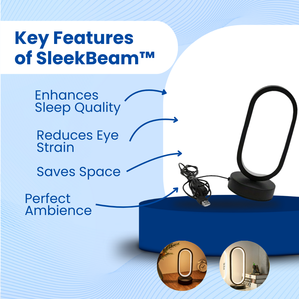 SleekBeam LightMaster™ Bedside lamp