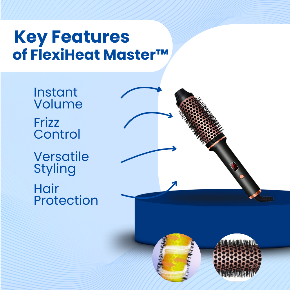 FlexiHeat Master™ Hair Curler