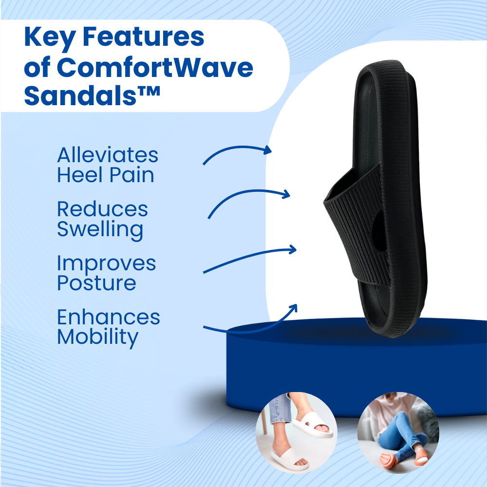 ComfortWave™ - Plantar Fasciitis Sandals