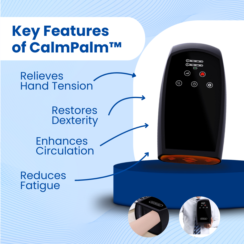 CalmPalm Relaxer™ Hand Massager