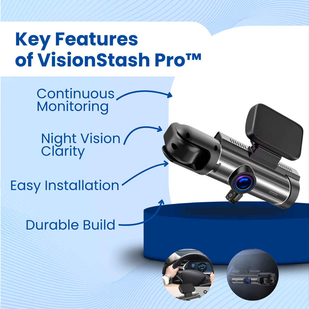 VisionStash Pro™ Driving Recorders