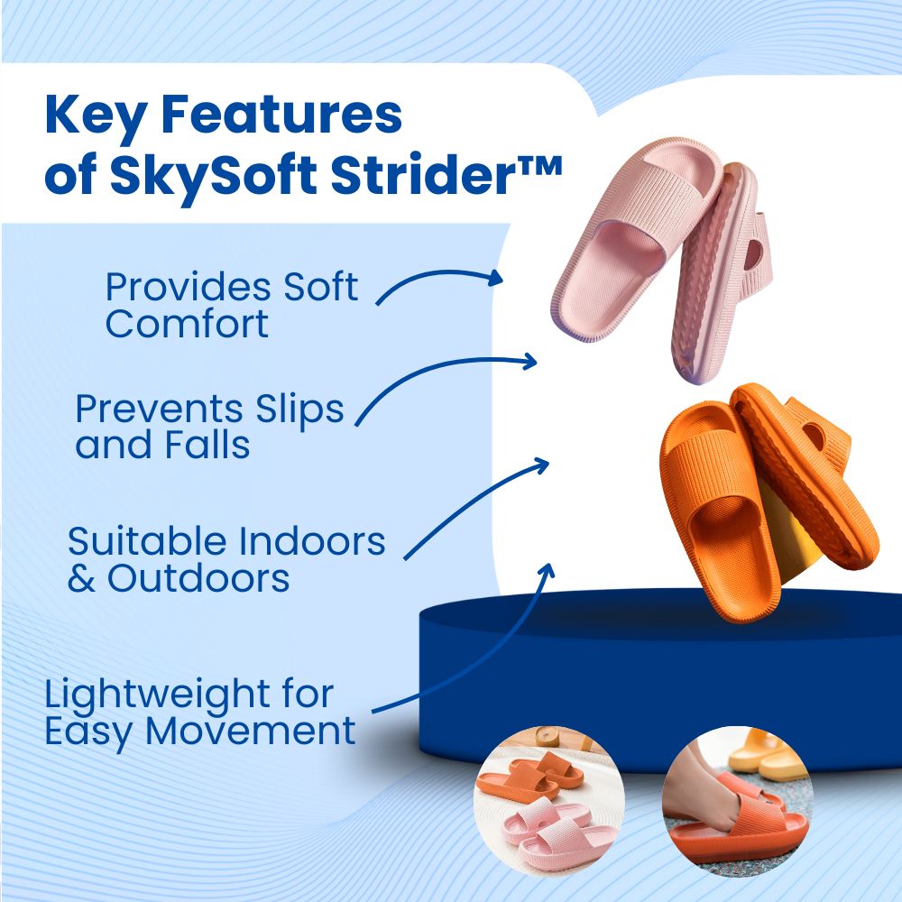 SkySoft Strider™ Anti-Slip Sandals