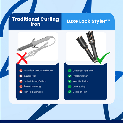 Luxe Lock Styler™ Curling Iron